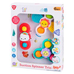 JC25 PLAY - TRIO DE TOUPIES À VENTOUSE (FIDGET)